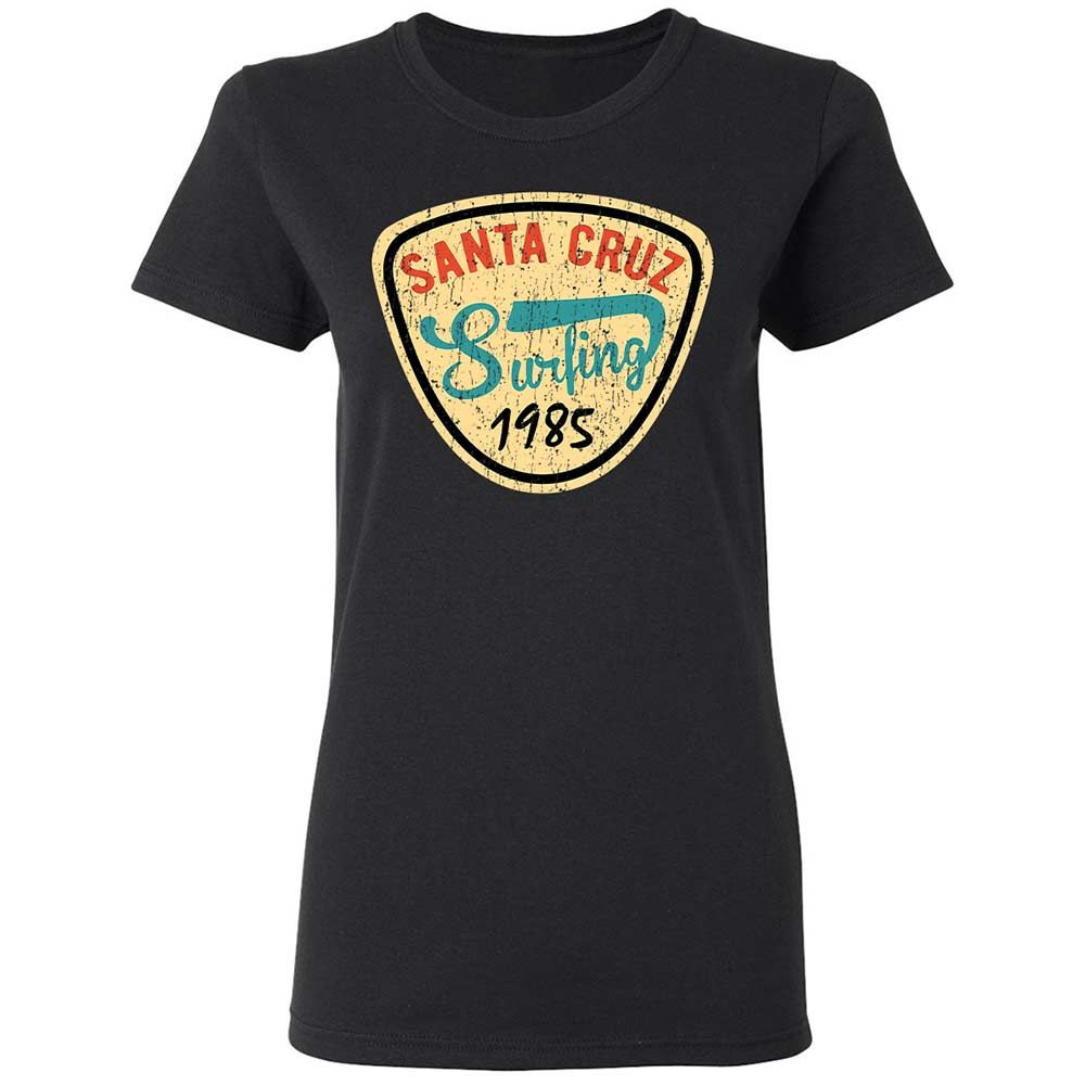Women's T-Shirt - ZS8RKFY3 - Black - 1