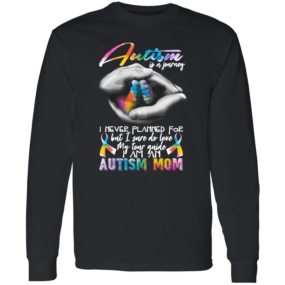 Long Sleeve T-Shirt - 4RPGVR1T - Black - 1