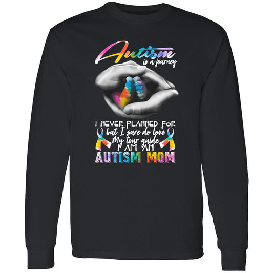Long Sleeve T-Shirt - 4RPGVR1T - Black - 1