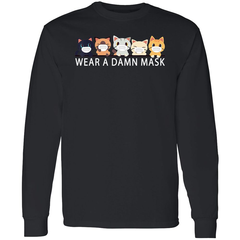 Long Sleeve T-Shirt - RLUTHUZG - Black - 1