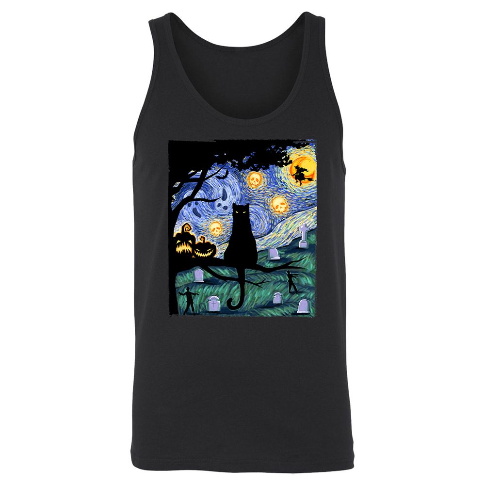 Unisex Jersey Tank - Z8ZCX2G1 - Black - 1