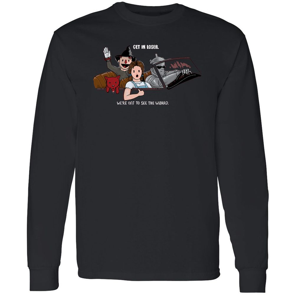 Long Sleeve T-Shirt - 5DQSDZXU - Black - 1
