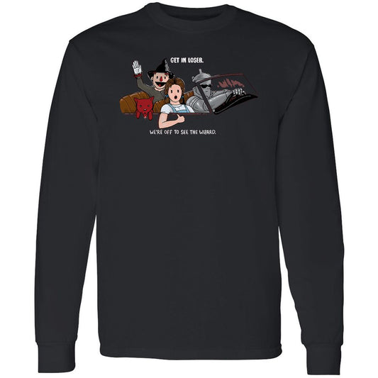 Long Sleeve T-Shirt - 5DQSDZXU - Black - 1