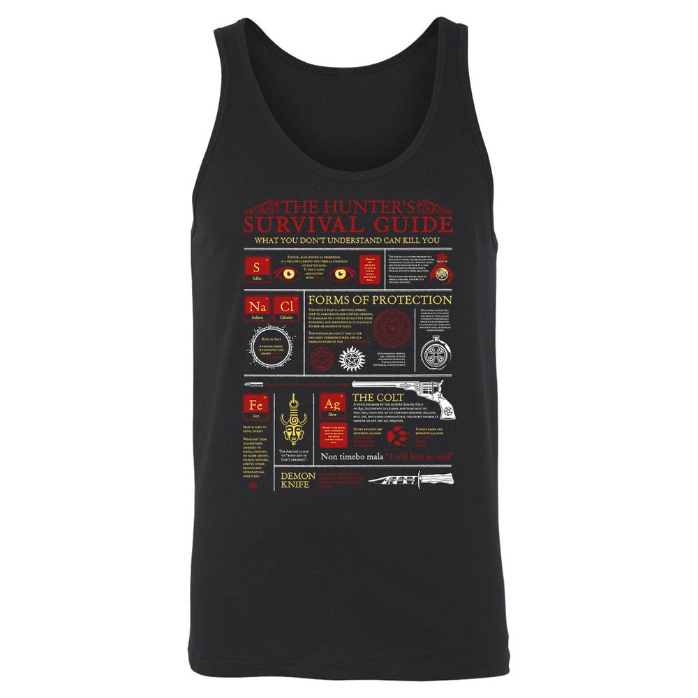 Unisex Jersey Tank - ZSTQVVV3 - Black - 1