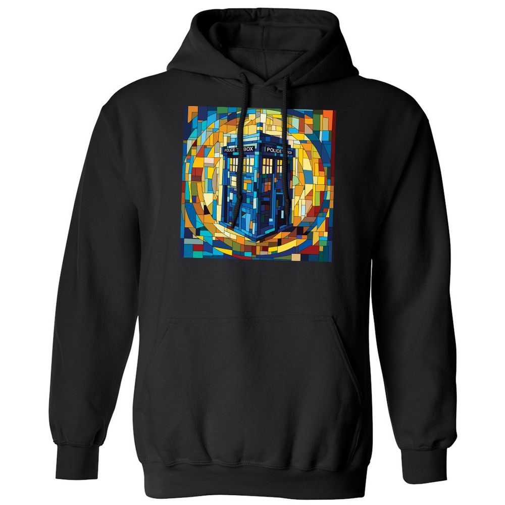 Classic Unisex Hoodie - SZ7VHJ7H - Black - 1