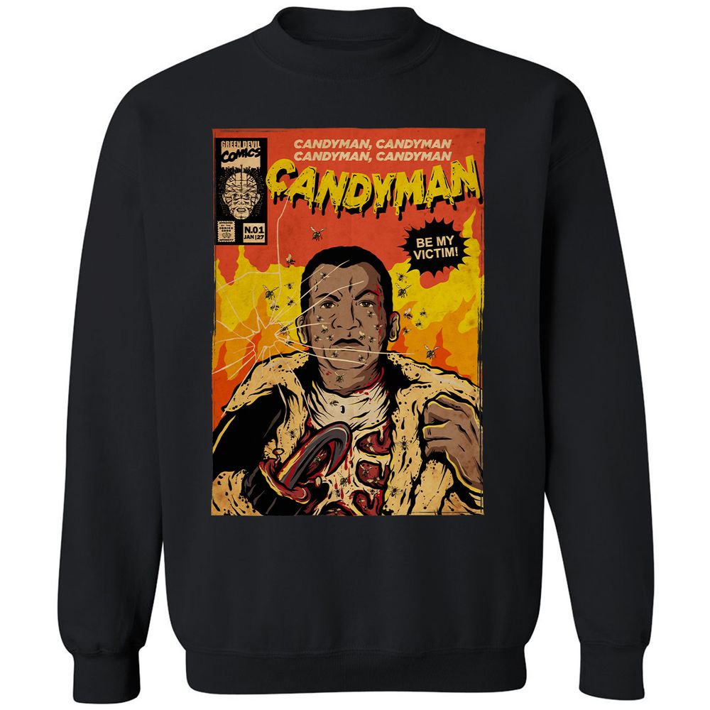 Classic Unisex Sweatshirt - JQQMDF41 - Black - 1