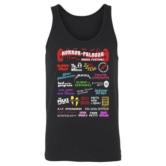 Unisex Jersey Tank - XH52UYHN - Black - 1