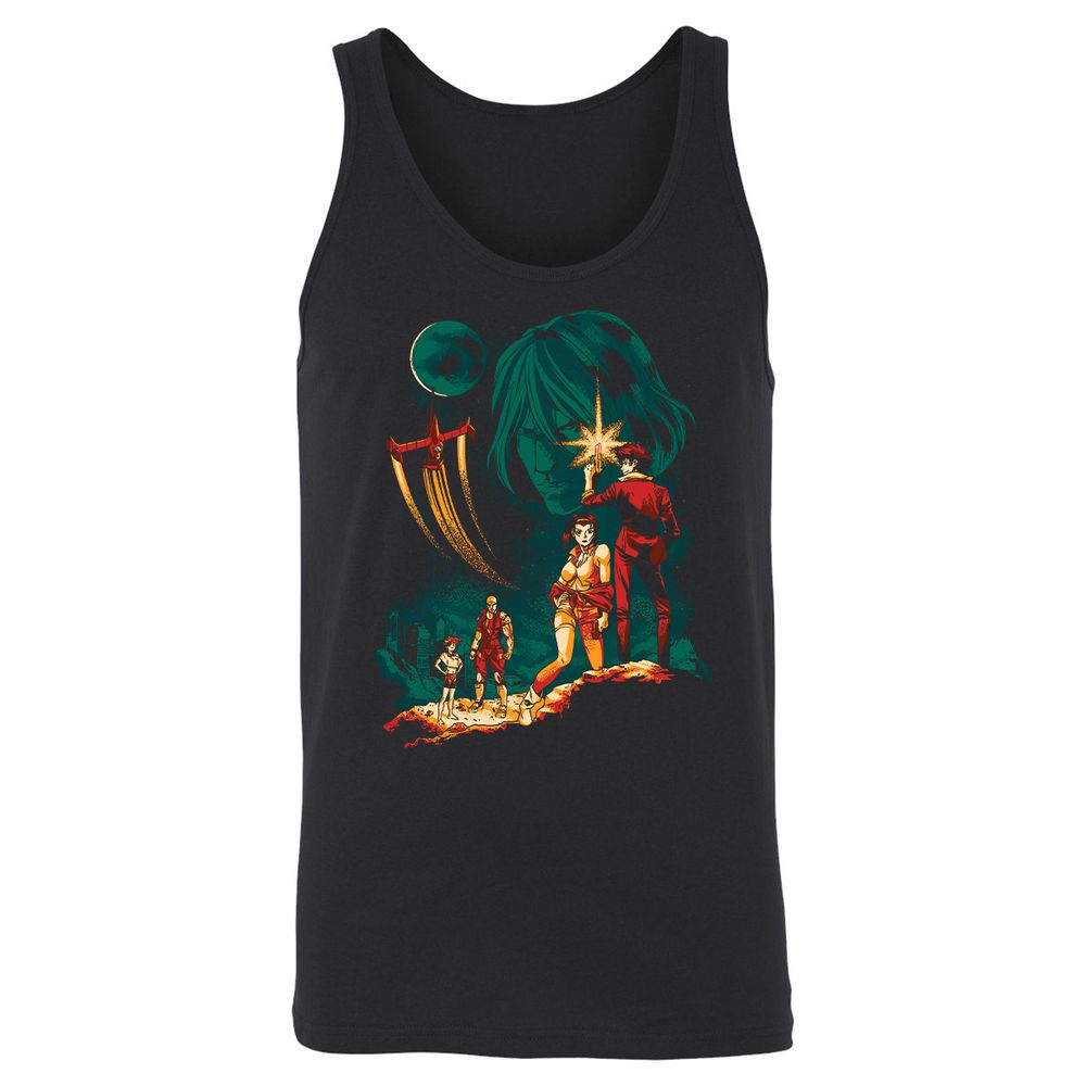 Unisex Jersey Tank - 6EL55YBH - Black - 1