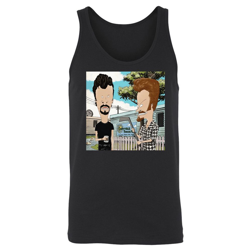 Unisex Jersey Tank - F8Y3M333 - Black - 1