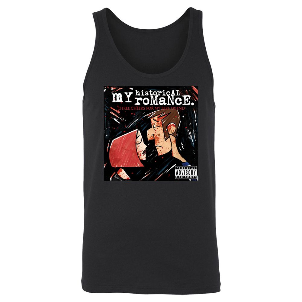 Unisex Jersey Tank - B3GSVNWE - Black - 1