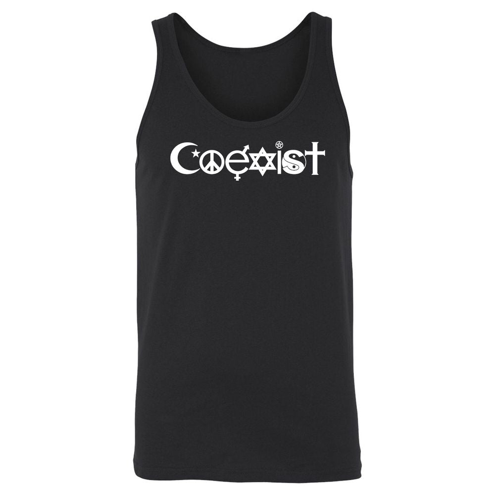 Unisex Jersey Tank - N2J1U3S5 - Black - 1