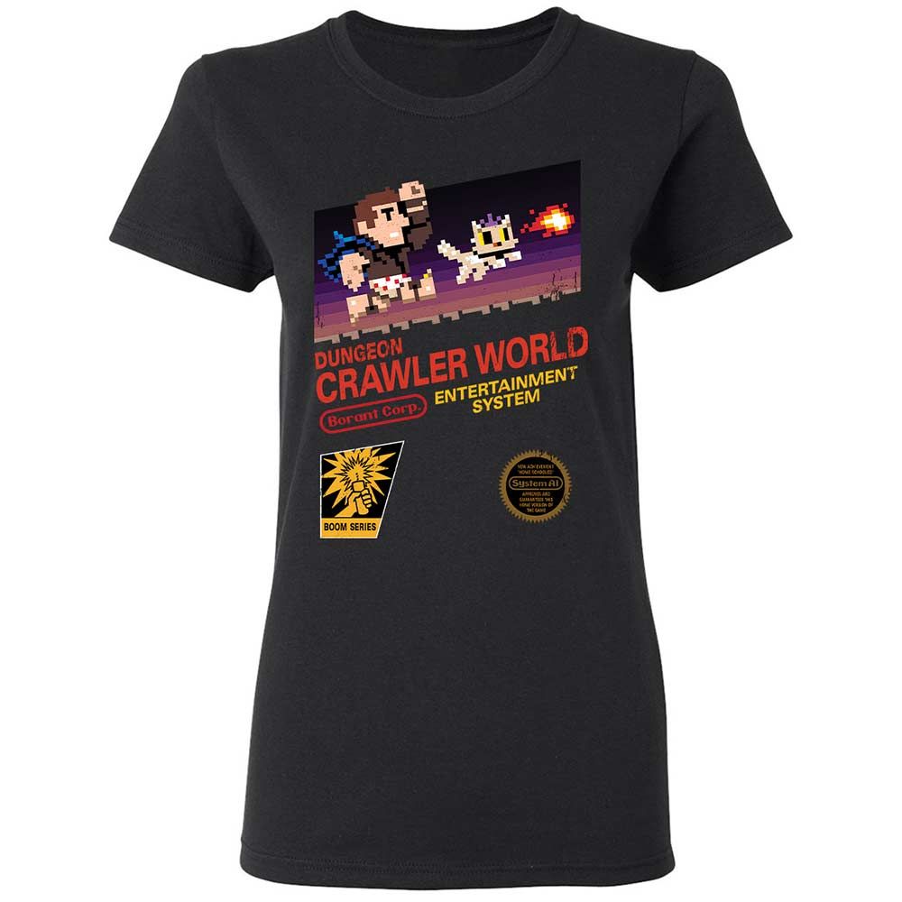 Women's T-Shirt - K55DY98P - Black - 1