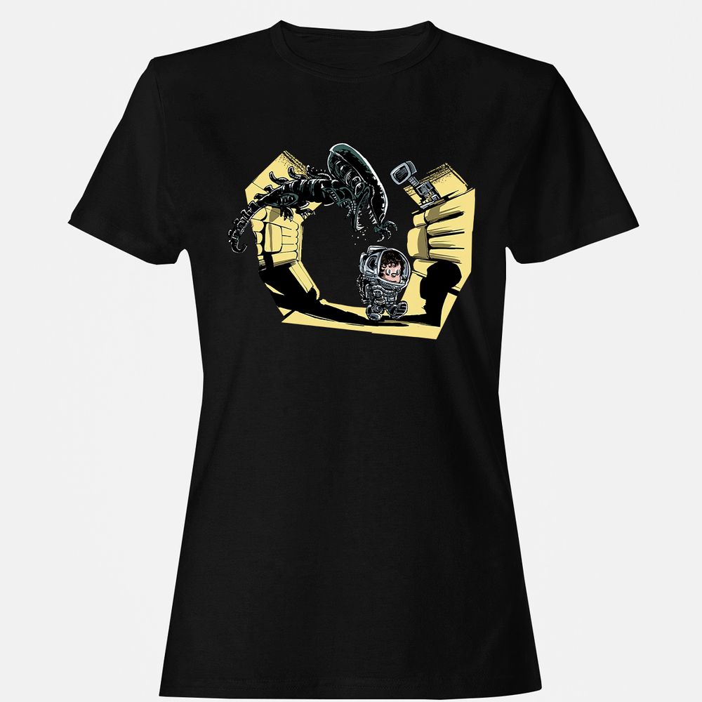 Women's T-Shirt - WZ4V24ZR - Black - 1