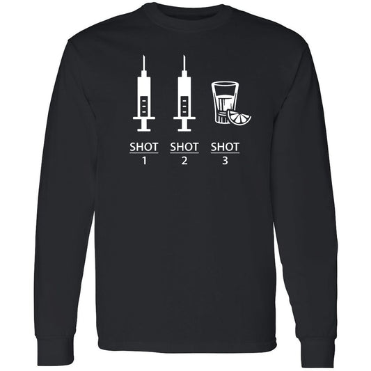 Long Sleeve T-Shirt - PCLKGBSJ - Black - 1