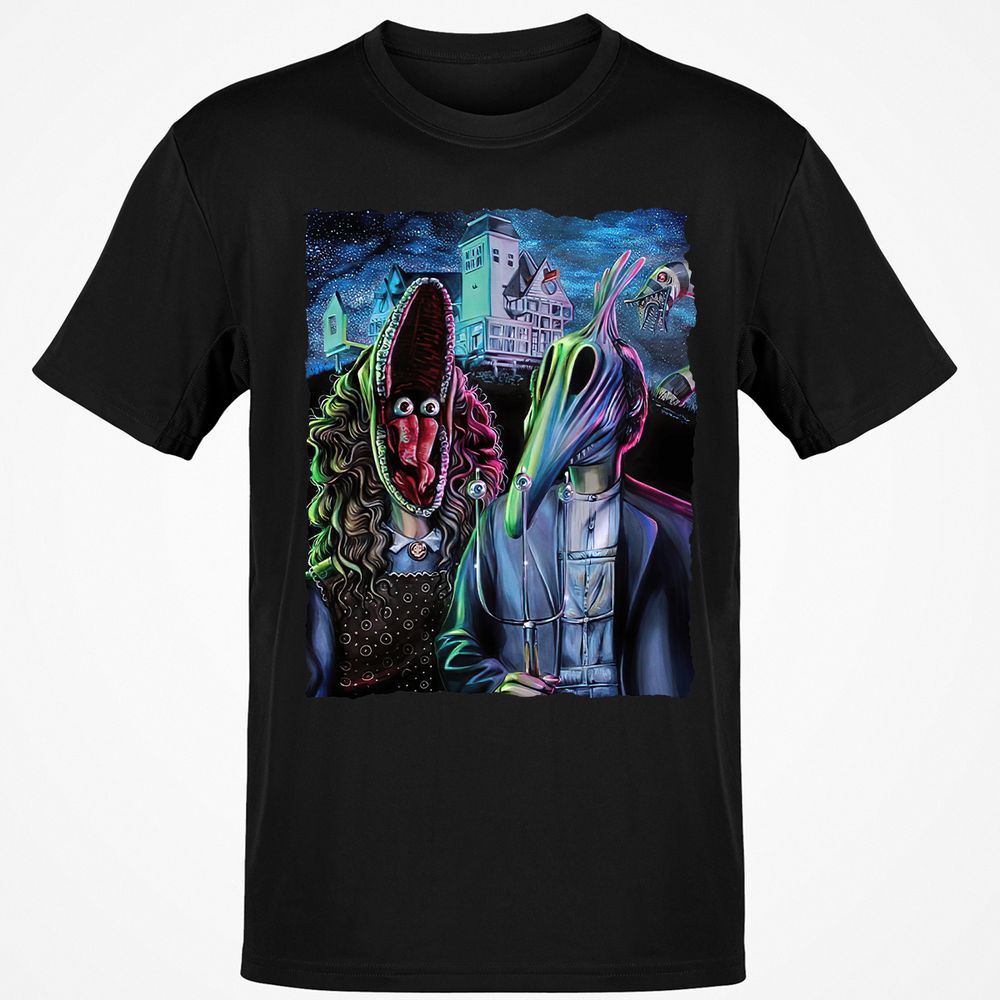 Classic Unisex T-Shirt - LP5EG6YX - Black - 1