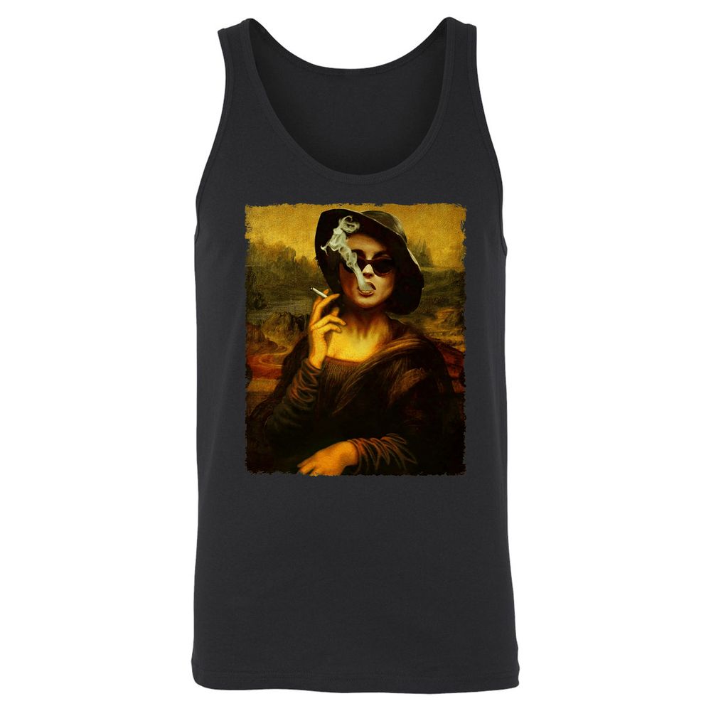 Unisex Jersey Tank - WHRVTNG3 - Black - 1