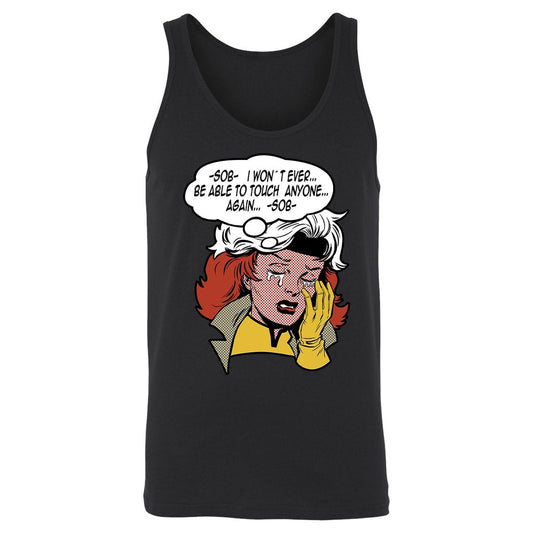 Unisex Jersey Tank - Q8T3K1LC - Black - 1