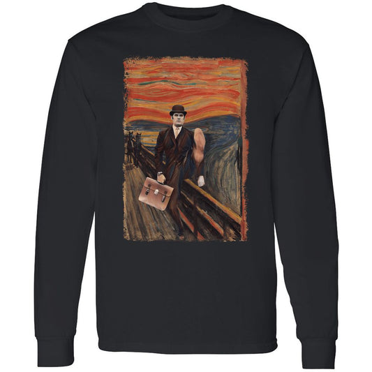 Long Sleeve T-Shirt - YUMENUXV - Black - 1