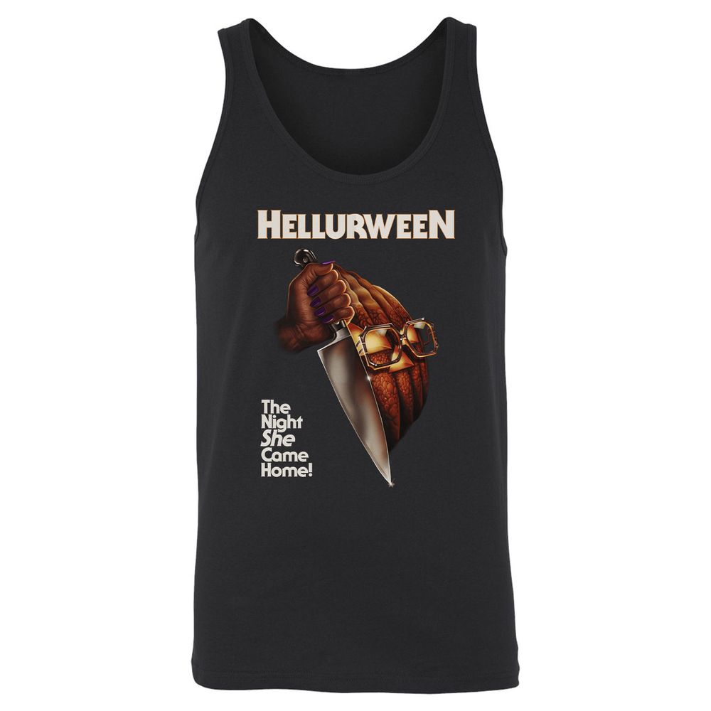 Unisex Jersey Tank - QZ8Y4ZA8 - Black - 1