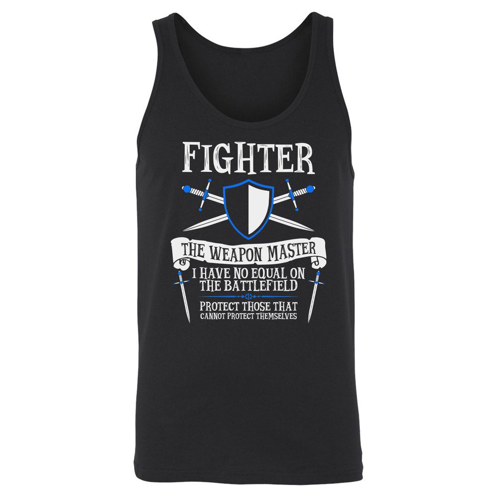 Unisex Jersey Tank - K1FBRXXM - Black - 1