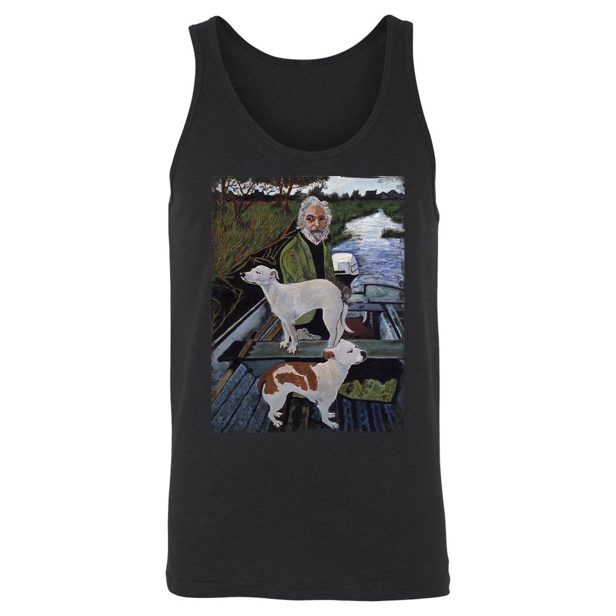 Unisex Jersey Tank - YFABK8NA - Black - 1