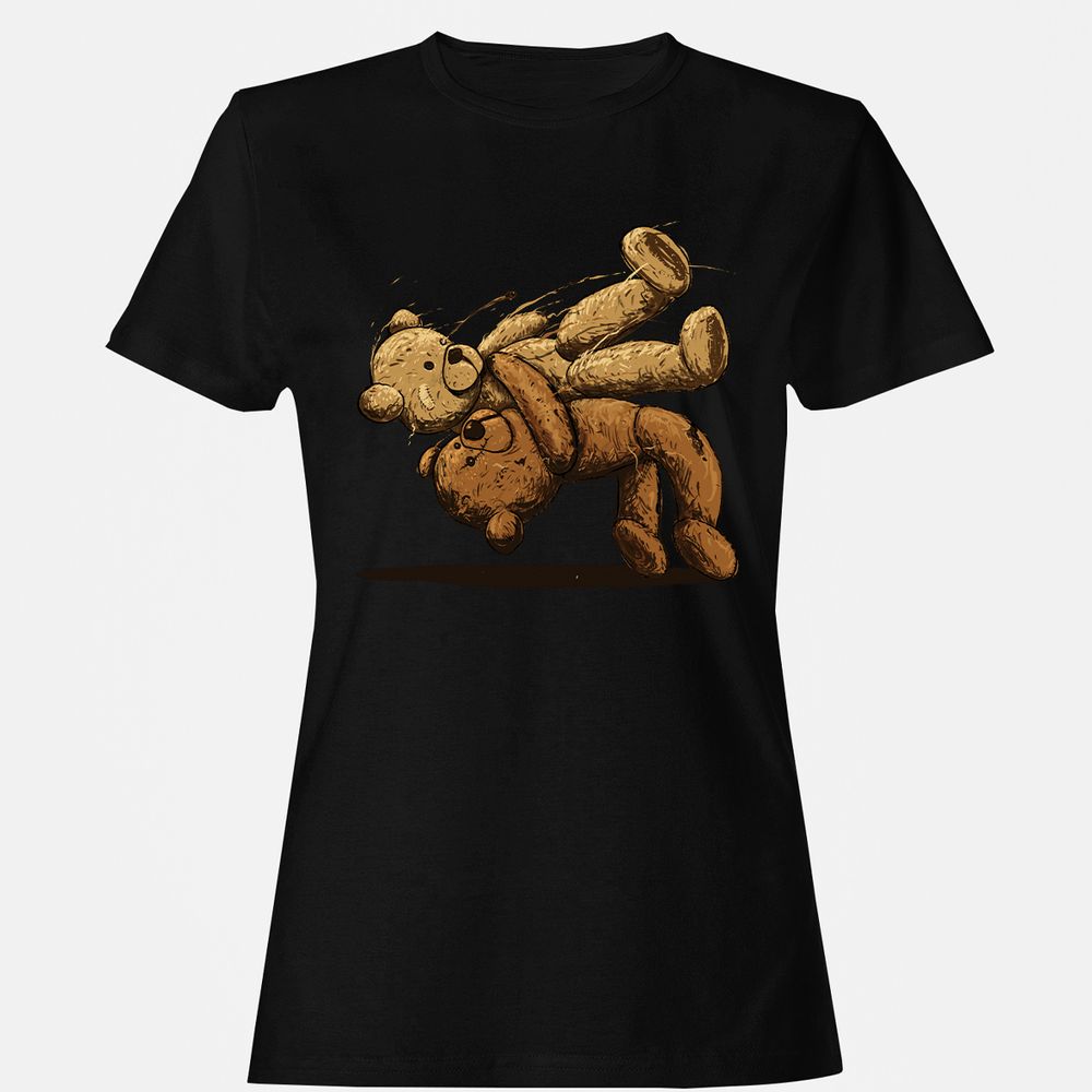 Women's T-Shirt - 6L9R3C6M - Black - 1