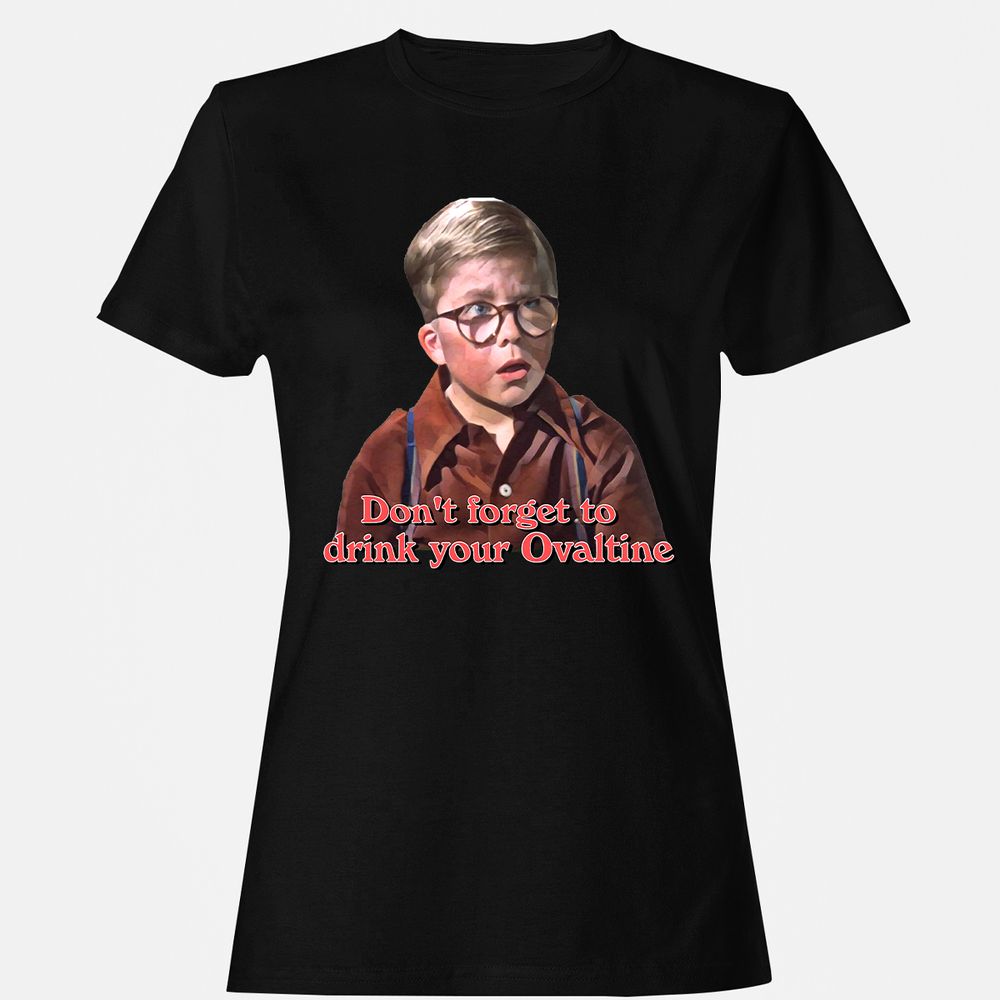 Women's T-Shirt - SV5CD9N6 - Black - 1
