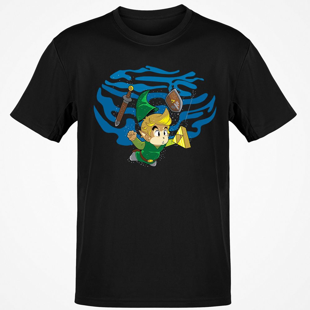 Classic Unisex T-Shirt - KT89QHWP - Black - 1