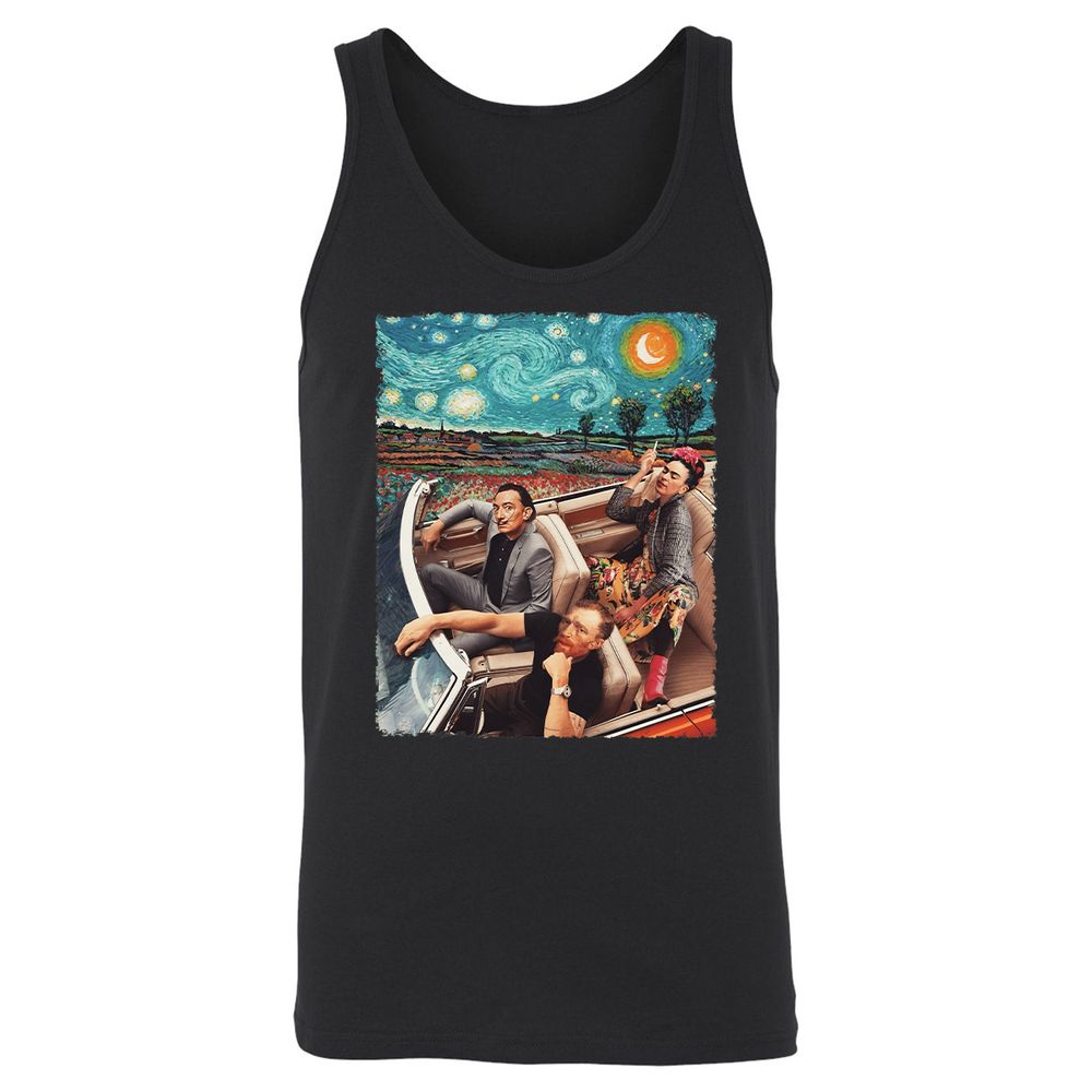 Unisex Jersey Tank - D5NNJCXH - Black - 1