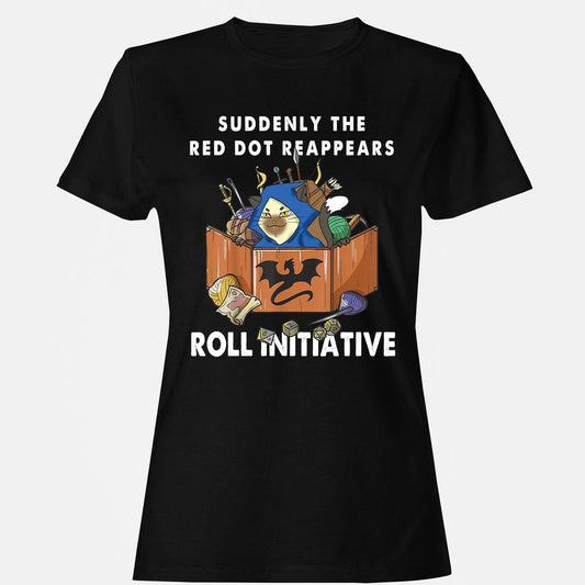 Women's T-Shirt - D7CNHXC9 - Black - 1