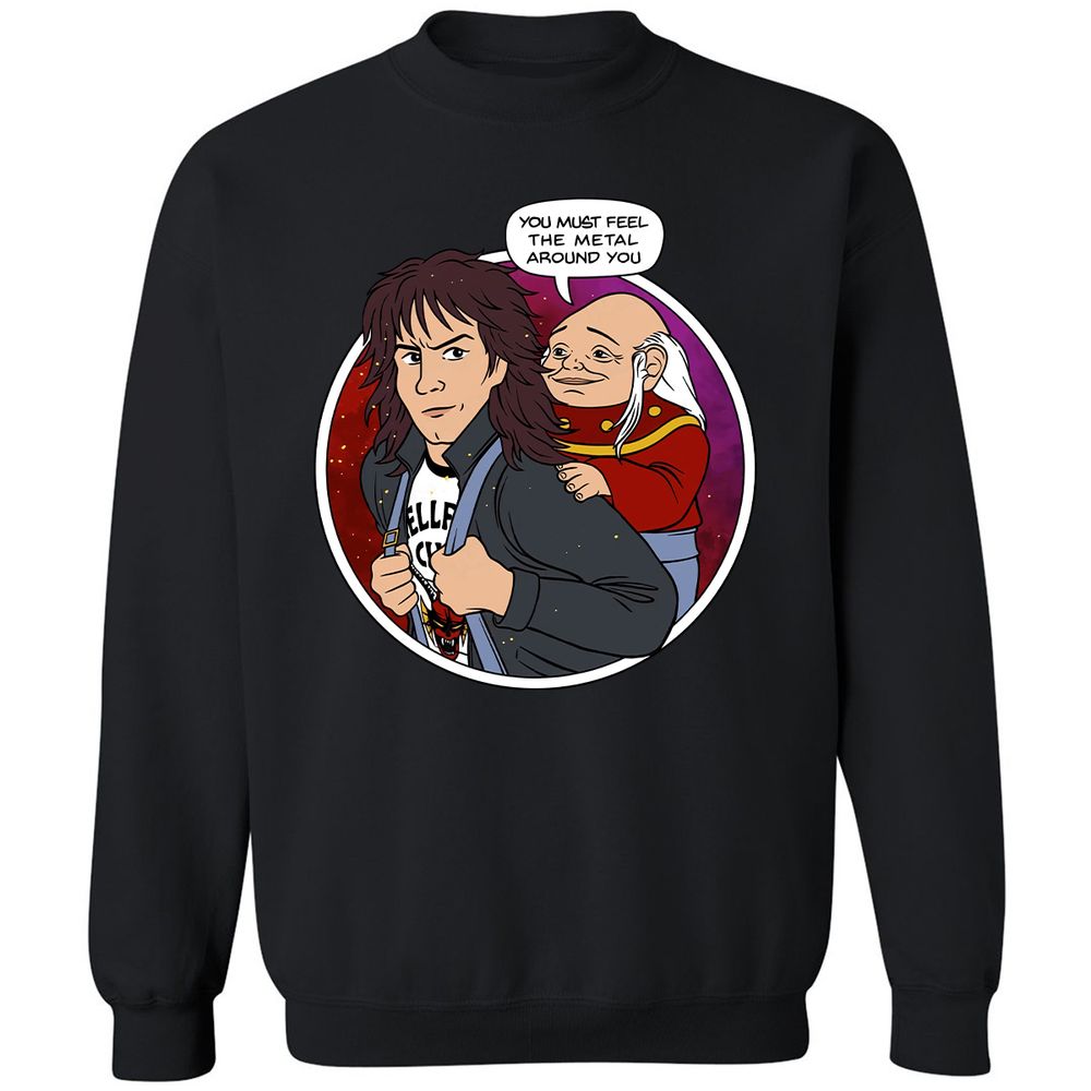 Classic Unisex Sweatshirt - 7S9BC8XS - Black - 1