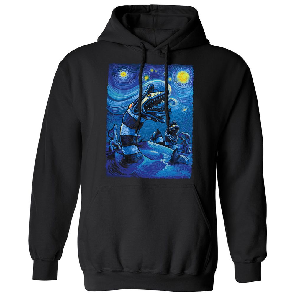 Classic Unisex Hoodie - QKM5KY4D - Black - 1