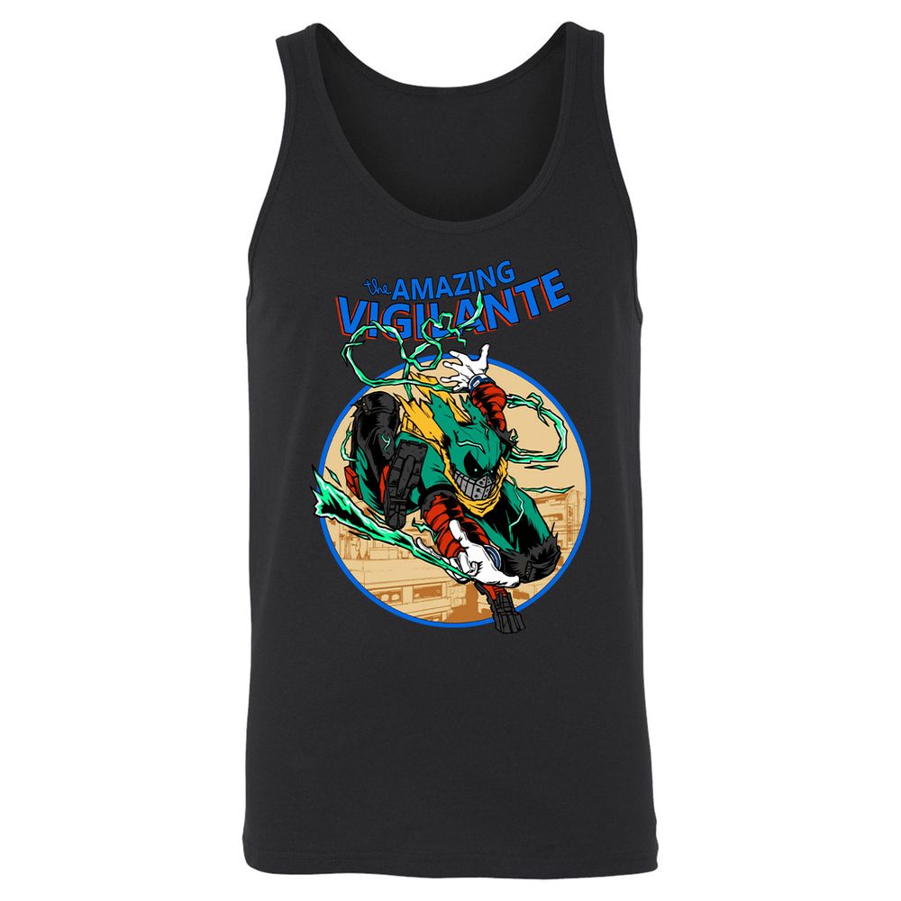 Unisex Jersey Tank - GHHTMGNZ - Black - 1