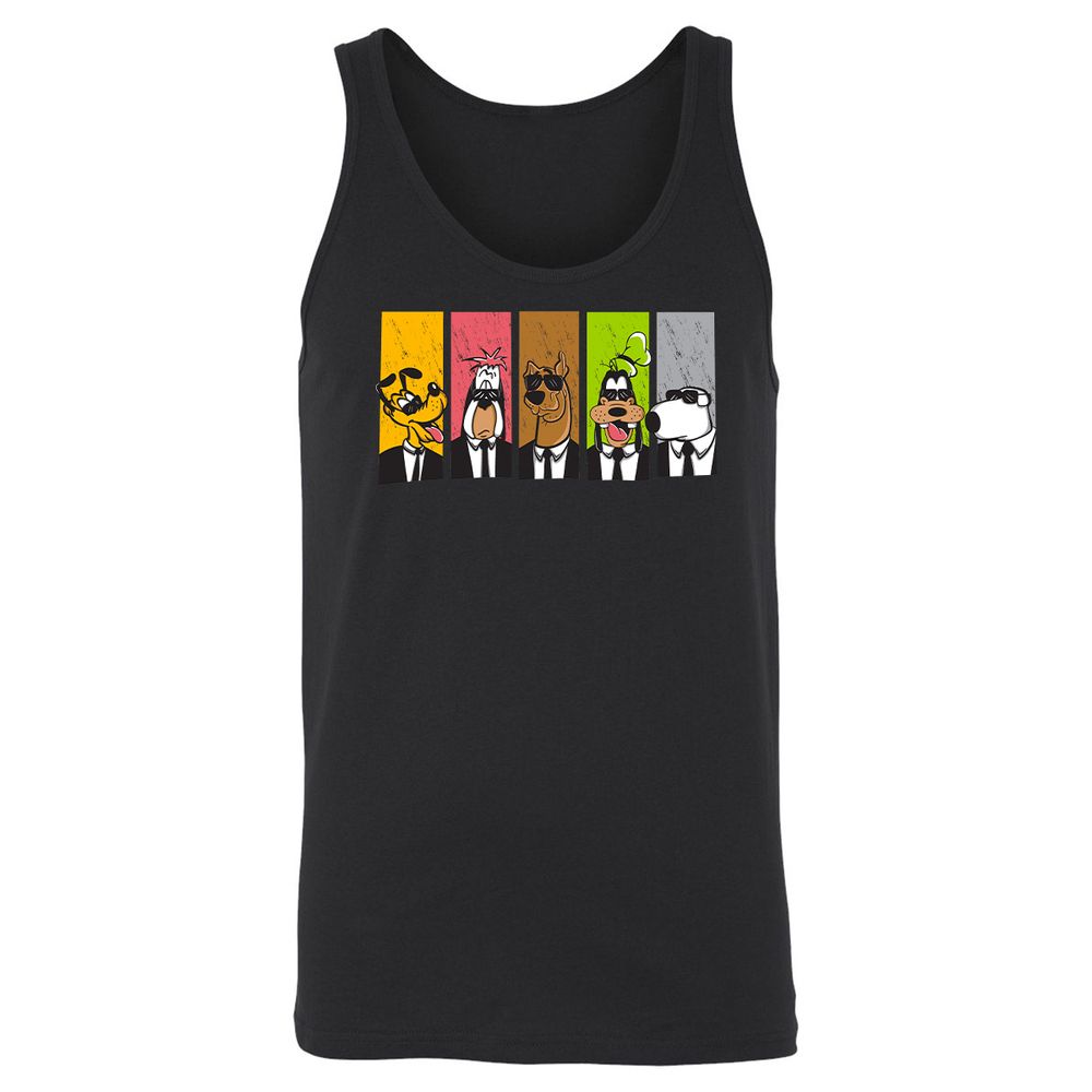Unisex Jersey Tank - 8BN975XA - Black - 1