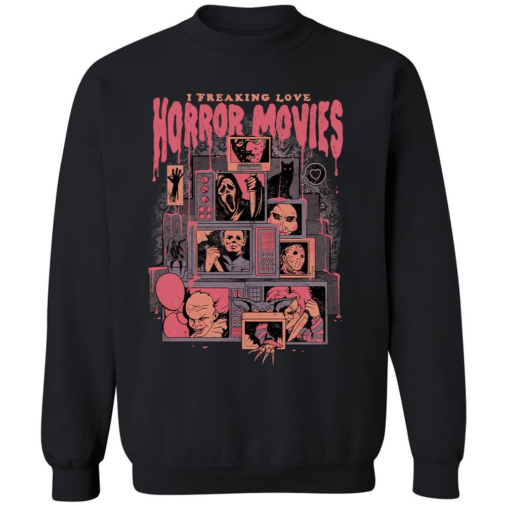 Classic Unisex Sweatshirt - C95R16MQ - Black - 1