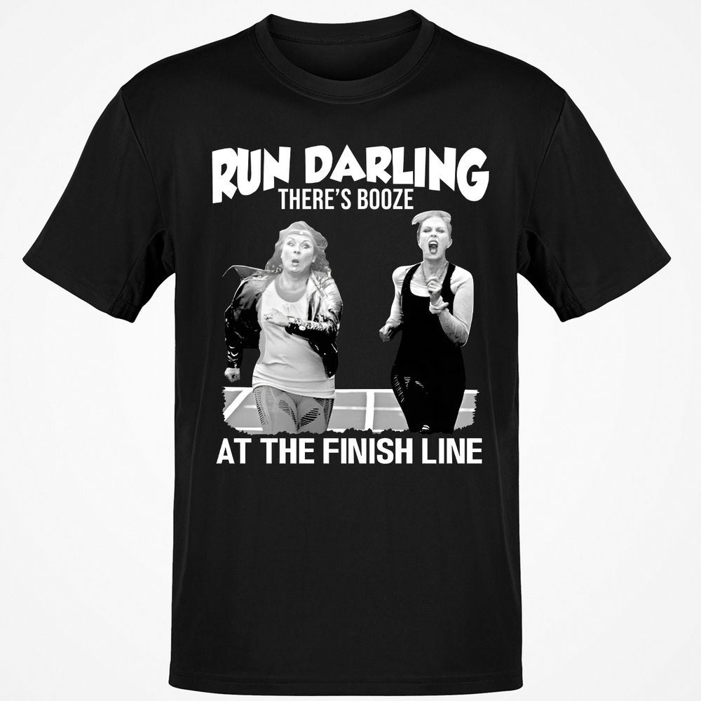Run Darling Classic Unisex T-Shirt - Black - 1
