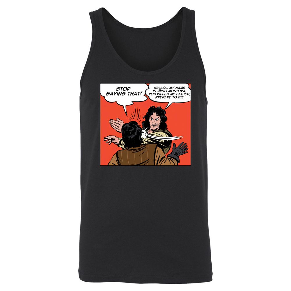 Unisex Jersey Tank - QSW7P3BR - Black - 1