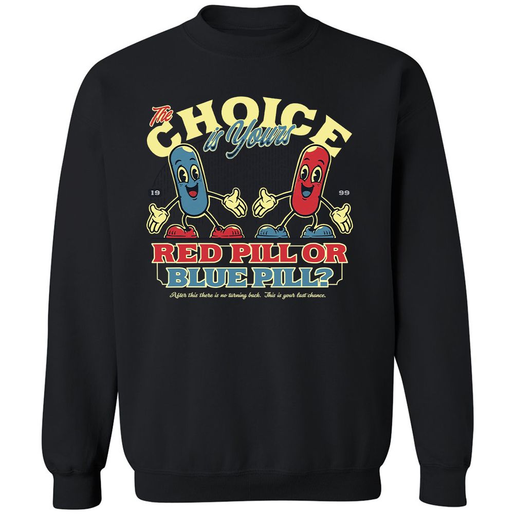 Classic Unisex Sweatshirt - QSTQXUP4 - Black - 1