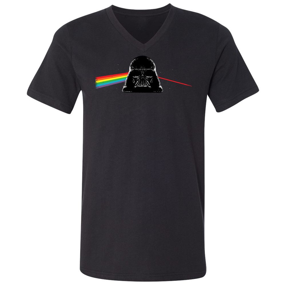 Unisex V-Neck T-Shirt - JW32WZ2F - Black - 1