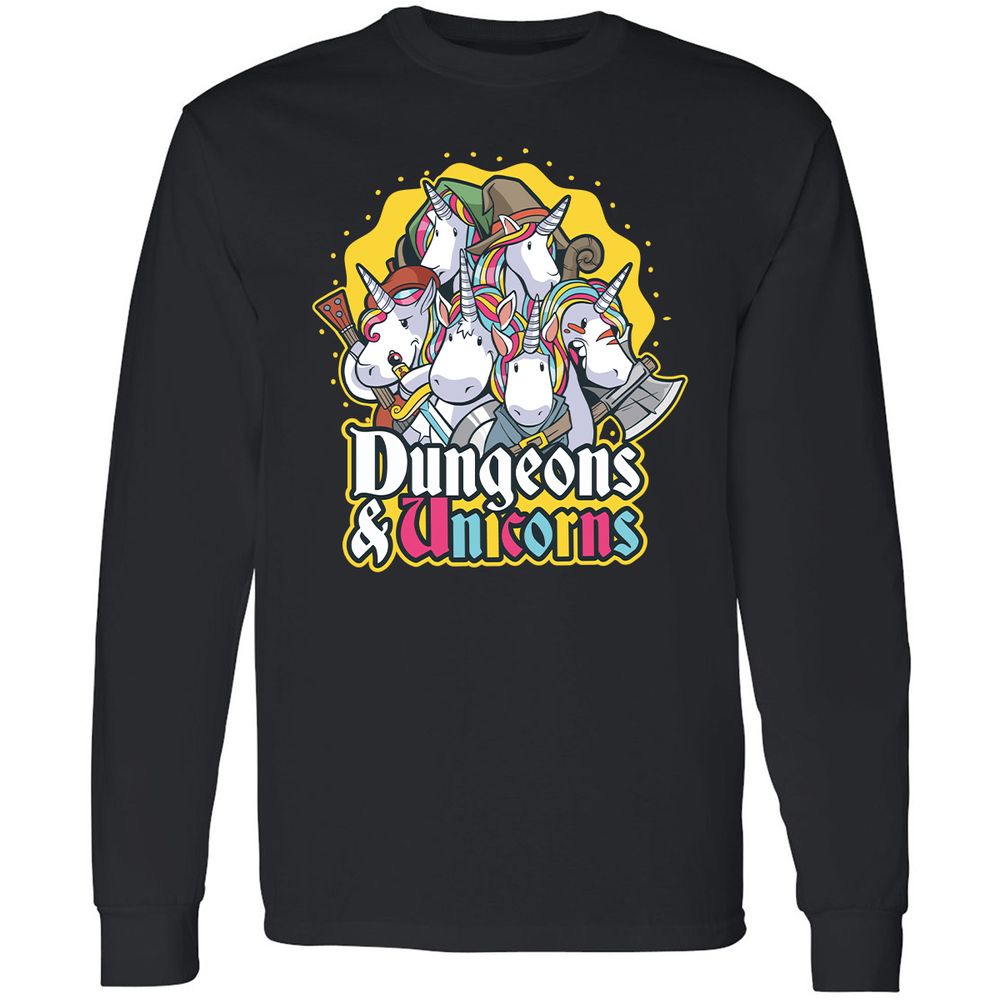 Long Sleeve T-Shirt - NV3FLN81 - Black - 1