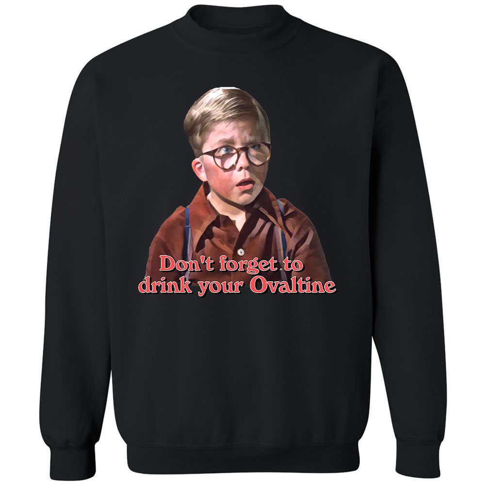 Classic Unisex Sweatshirt - X5DWZTYN - Black - 1