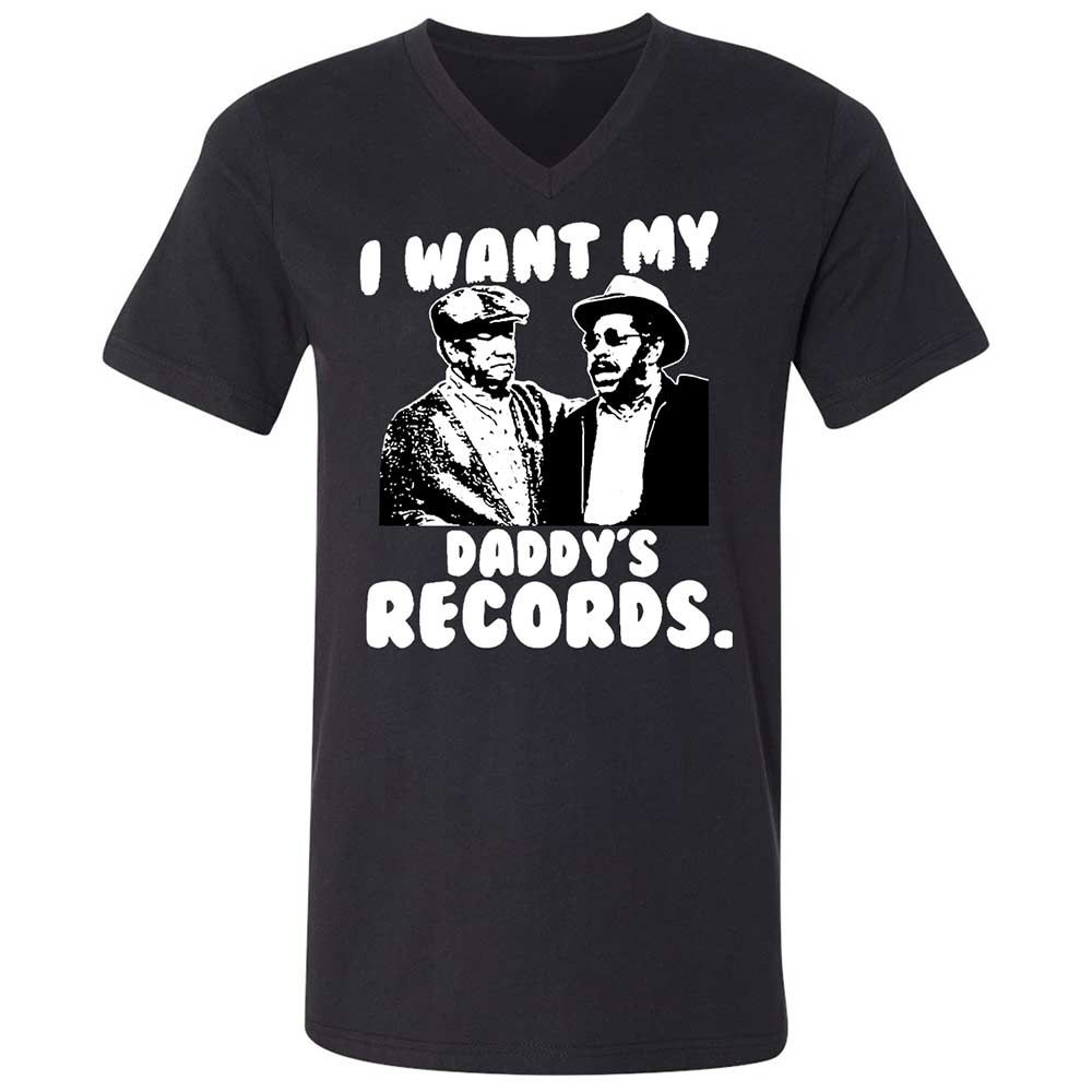 I Want My Daddy's Records - Black - 1