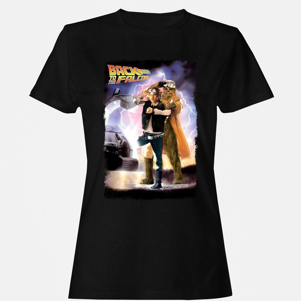 Women's T-Shirt - 6Z68MTE3 - Black - 1