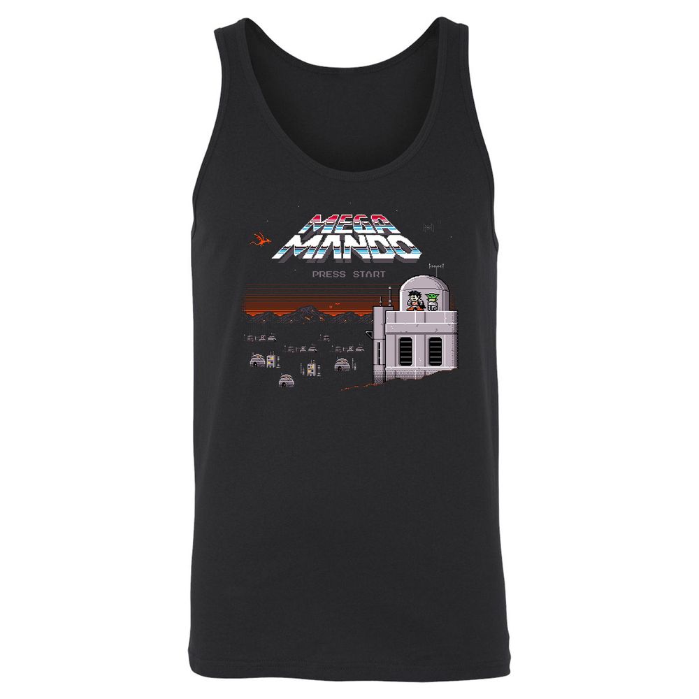 Unisex Jersey Tank - KJXD3YFS - Black - 1