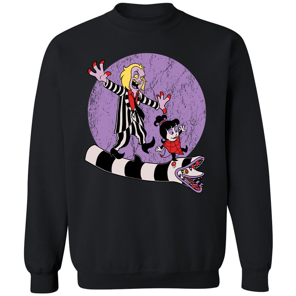 Classic Unisex Sweatshirt - Q96VX86V - Black - 1