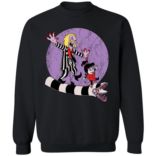 Classic Unisex Sweatshirt - Q96VX86V - Black - 1