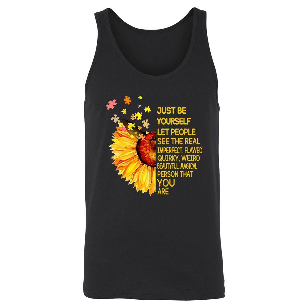 Unisex Jersey Tank - C3YCYT4B - Black - 1