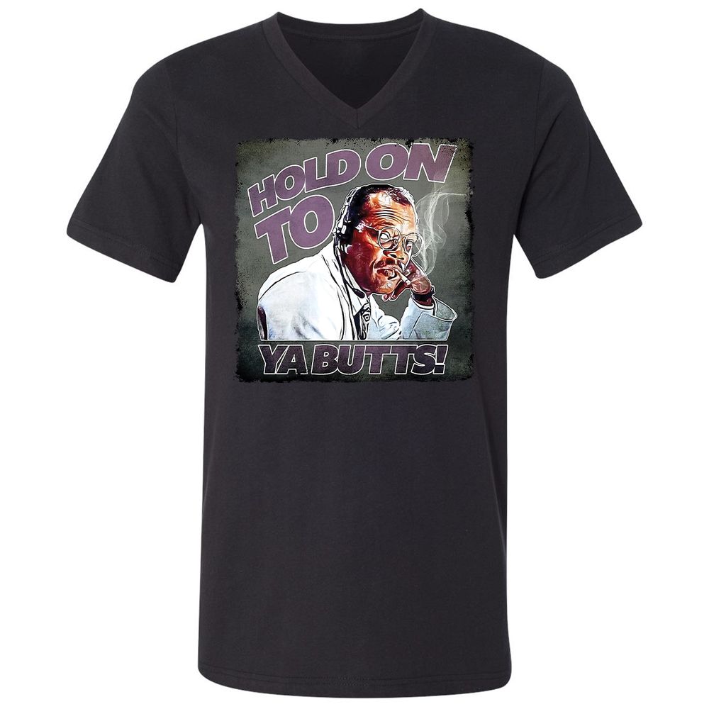 Unisex V-Neck T-Shirt - R5GK723G - Black - 1