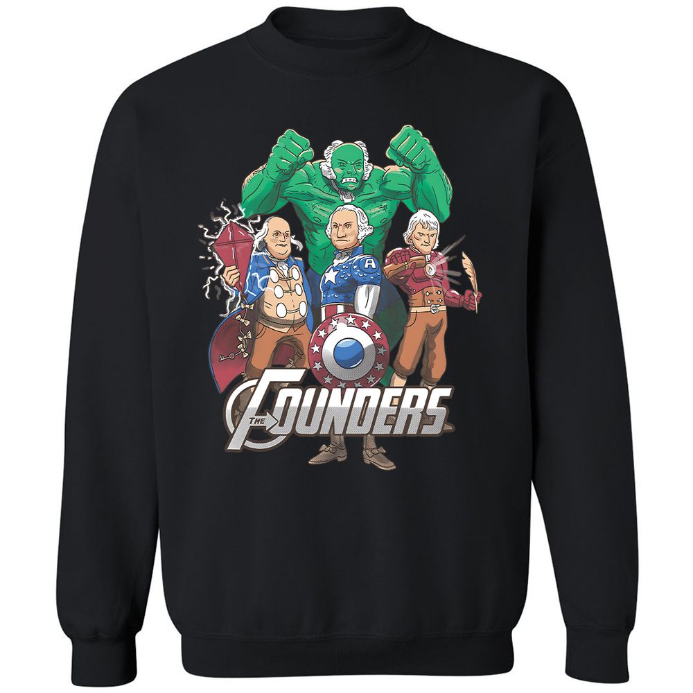 Classic Unisex Sweatshirt - LVU8V71Z - Black - 1