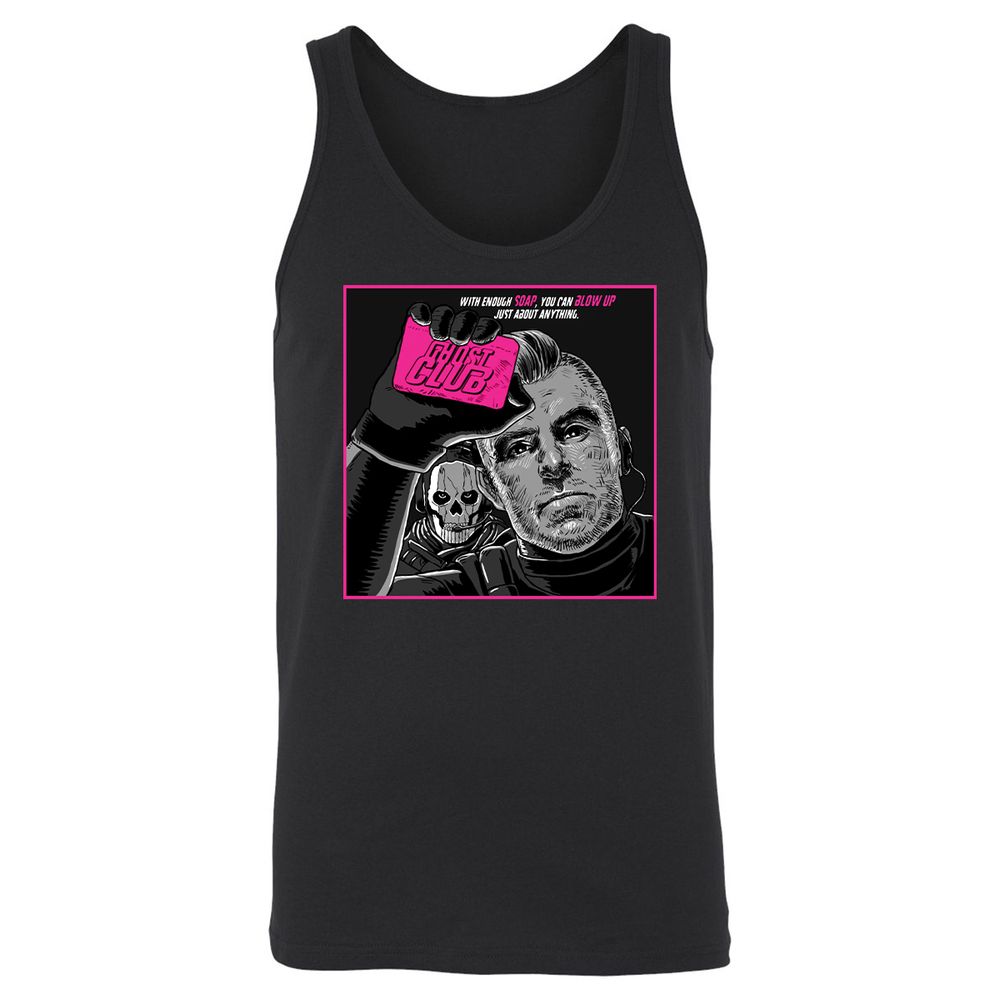 Unisex Jersey Tank - 6M8DNX7X - Black - 1